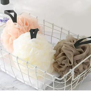3 Pack Douche Puff Mesh Poef Spons Bad loofah Mesh Douchebal Zachte Body Scrubber Body Exfoliërende Douchebal voor Vrouwen en Mannen