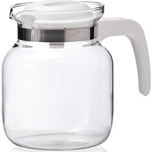 montana Glazen theepot 1,25 l wit: conte