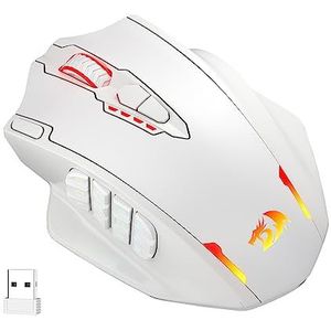 Redragon M913 Impact Elite - Draadloze Gamingmuis - 16000 DPI - RGB - 16 Programmeerbare Knoppen - 45 Uur Batterij