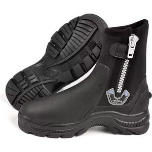 WYYHAA 10,5 mm neopreen duiklaarzen voor heren en dames, hoge waterschoenen met antislip dikke zool, teenbescherming, robuuste neopreen schoenen voor snorkelen, surfen, raften en strand