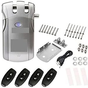 Slim slot Smart Lock Draadloos Tuya APP Afstandsbediening Elektronische sleutelloze deur Onzichtbaar slot 433 MHz Telefoonbediening(No Phone control)