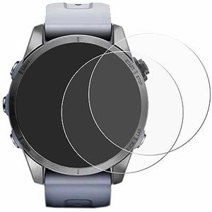 BROTECT 2x Schermbeschermer voor Garmin Fenix 7S (42 mm) Screen Protector Transparant