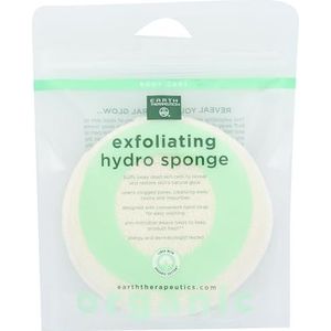 Exfoliërende Hydro Spons, Rond, 1 Spons, Earth Therapeutics