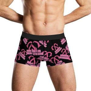 Hooker On The Weekend Boxershorts voor heren, zacht ondergoed, stretch tailleband Trunks Panty