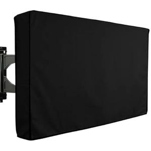 CaFfen Outdoor tv-hoes, outdoor tv-hoes, weerbestendig, meerdere maten, universele weerbestendige beschermer voor platte tv-scherm, weerbestendig en buiten-tv-behuizing (4031 inch)
