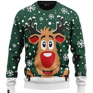JAP - Christmas - Gebreide Trui - Groen - 100% Gerecycled