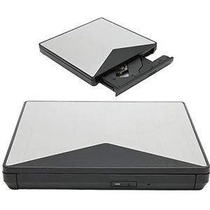 Externe Dvd-drive, USB3. 0 Draagbare Dvd-speler, Draagbare Cd Dvd-rom Optische Drive Speler Lezer Schrijver Brander voor Windows, voor Linux, voor OS X