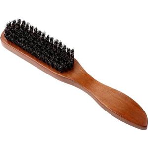 Sonew herenborstel met wildzwijnharen, professioneel voor kapsalon, draagbare houten baardkam, cadeau voor mannen