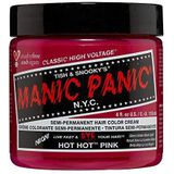 Manic Panic Hot Hot Pink Classic Creme, Vegan, Cruelty Free, Semi Permanent Hair Dye 118ml