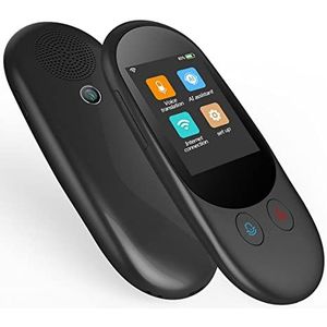 Slimme directe taalvertaler Draagbare meertalige vertaling Fotoscanvertaler 2,4-inch touchscreen Wifi-ondersteuning offline(B) Decoration