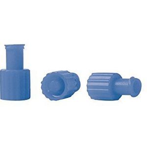 Combinatiestoppen 100 stuks steriel BLAUW combi-afsluitstoppen wegwerp spuiten stop Luer Lock steriel