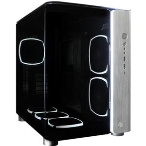 Montech - X Gear Seeker - Gaming Case - Space Grey - Aluminium I/O Panel - Gehard Glas Front