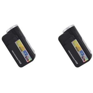 2 set van Digitale Camera Video Recorder Mini Cam Verjaardagscadeau Ruimtebesparend Speelgoed Zoete Present Eenvoudige Bediening Hoge Resolutie Camcorder