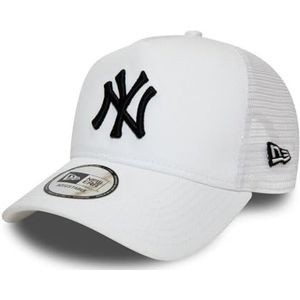 New Era New York Yankees Mlb Cap New Era Kappe Baseball Trucker Verstellbar Weiss - One-Size