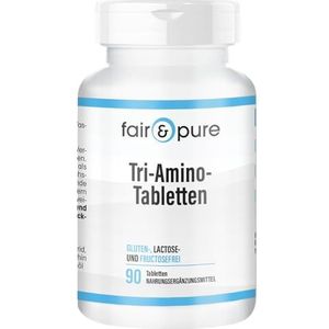 Fair & Pure® - Tri-Aminocomplex - vegan - zonder magnesiumstearaat - 90 tabletten - aminozuurcomplex met L-arginine, L-ornithine en L-lysine