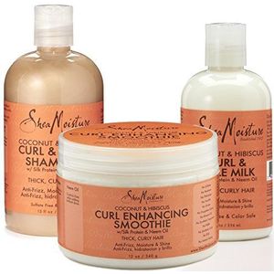 Shea Moisture Coconut & Hibiscus Curl Enhancing Trio by Shea Moisture