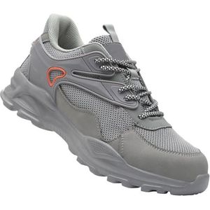 Safety Shoes Mens Steel Toe Cap Work Shoes Womens Lightweight Breathable Safety Trainer Non Slip Work Shoes