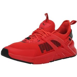 PUMA Pacer +, herensneakers, rood zwart, maat 46, Puma rood, PUMA zwart, 46 EU
