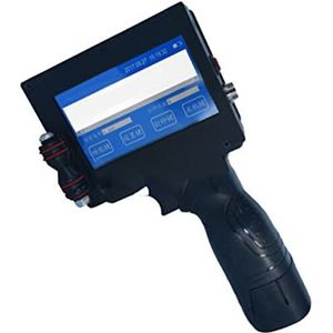 Handbediende slimme inkjetprinter, Handheld elektrische inkjetprinter multifunctionele slimme inkjet printer draagbare kleine digitale datum printer voor Code Date Label-industrie