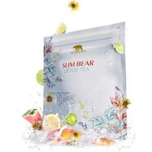 Detox Tea 100% Natural Slimming Tea Stimulates Metabolism Fights Bloating with Refined Flavour 1 Pack of 160g = 50 Doses