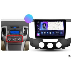ZWCLSH Android 13 Stereo 9 Inch 1280 * 720 QLED Touchscreen Compatibel met Hyundai Sonata NF 2008-2010 GPS Navigatie Vervanging Ingebouwde Carplay en Android Auto Gratis Camera SWC, A, 6NF
