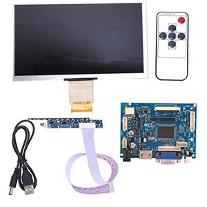 17,8 cm (7 inch) non-touch TFT LCD-scherm, HDMI, VGA, 3/2 compatibel, 1024 x 600 compatibel