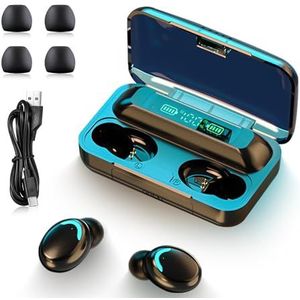 Yummici Bluetooth Hoofdtelefoon - Draadloze IP7 Waterdichte In-Ear Met 5.1 Technologie