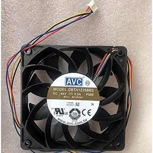 12CM 12025 fan DBTA1225B8S DC48V 0.50A 4line inverter cooling fan