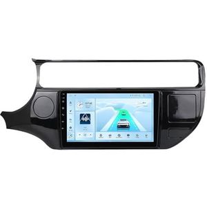 Android 14 Autoradio Stereo voor K-IA RIO (2011-2017) 9 Inch Touchscreen Multimedia Speler met Draadloze Carplay 2 Din GPS Navigatie FM RDS Bluetooth 5G-WiFi SWC DSP,M100s