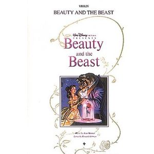 beauty and the beast: viool [paperback] by alan menken