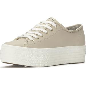 Keds Tripup-7 Fashion Sneaker voor dames, Havermout Leer, 41 EU