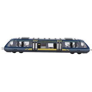 Mini model auto, simulatie legering trein model metalen gegoten modelauto's voor kinderen kinderen(blue)