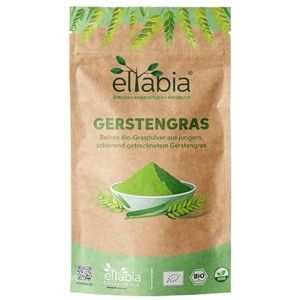 Bio gerstegraspoeder gemalen 500 g, gerstegraspoeder uit Duitse teelt | 100% zuiver zonder toevoegingen (DE-ÖKO-007)