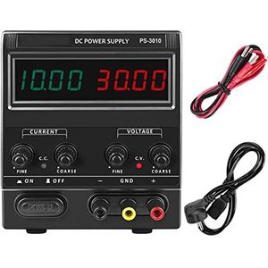 Desktopvoeding Verstelbare Switching DC Lab Voeding Laboratorium for Galvaniseren 60V 48V 36V 30V 24V 12V 3A 5A 1A 10A Kortsluitbeveiliging, bescherming tegen overbelasting(Color:60V 5A)