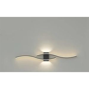 Wandlamp Voor Slaapkamer Moderne Minimalistische Wandlamp Zwart Wit Interieur Lampen Wandlamp Woonkamer Up Down Licht Binnen Wandlampen Op Batterij (Color : A, Size : Cool White(5500-7000K))