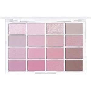 MQPALZKD 16 kleuren oogschaduwpalet roze parelglans oogschaduw glanzende oogmake-up