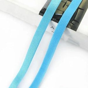 10/20/50 meter 10 mm kleur nylon spandex elastische banden beha schouderriem elasticiteit trim ondergoed riem DIY naaien accessoire-blauw-10mm-10 meter