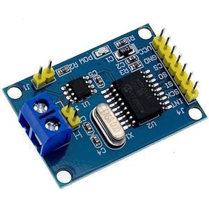 ElectroWorldFR MCP2515 Can Busmodule met ontvanger TJA1050 SPI-protocol voor SCM 51 MCU microcontroller compatibel met Arduino