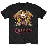 Queen Classic Crest T-shirt met korte mouwen voor heren