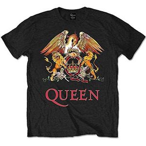 Queen Classic Crest T-shirt met korte mouwen voor heren