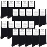 Occulto - Ingo - Sokken - Zwart - 100% Katoen - 20 Paar