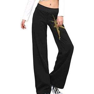 Meisje Silhouet Dansen Klassieke Ballet Yoga Broek Voor Vrouwen Casual Broek Lounge Broek Trainingspak met Trekkoord M