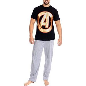 Marvel Heren Avengers Pyjama's Veelkleurig Medium