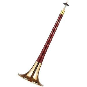 Suona Muziekinstrument Voor Beginners Rood Sandelhout Suona Blaasinstrument Suona voor beginners (Color : A key)