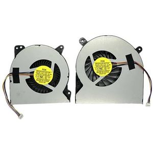 12V CPU GPU ventilator voor G750 G750JH G750JM G750JZ G750V G750JS G750JW ET2321 V230IC koeler dikte 14 mm (G750 Thin 12V paar)