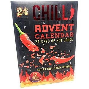 24 dagen hete saus - Chilli Lovers Adventskalender-Nieuwe verpakking 2020