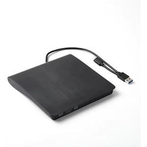 USB 3.0 DVD-recorder Externe DVD-R DVD-RW Optische drive Lezer Herschrijver Speler Brander Draagbaar for PC Laptop Windows 10/8/7(Type C-USB 3.0)