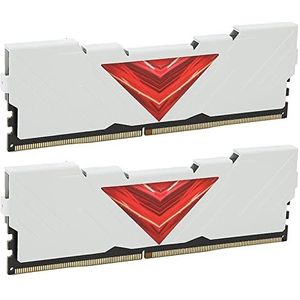 Desktopgeheugenmodule 25600 Bandbreedte 2 Stuks DDR4-geheugenmodule voor Behuizing (WHITE)