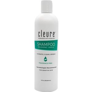 Cleure Hypoallergene volumeshampoo voor gevoelige huid, geurvrij, SLS-vrij en parabenen vrij (30 ml, verpakking van 1)