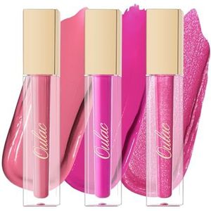 Oulac Lippenstift set, matte en satijnen afwerking, vloeibare matte lippenstift & crèmige onderhoudsstift, sterk gepigmenteerd, duurzaam, veganistisch (M06+MS08+M25)